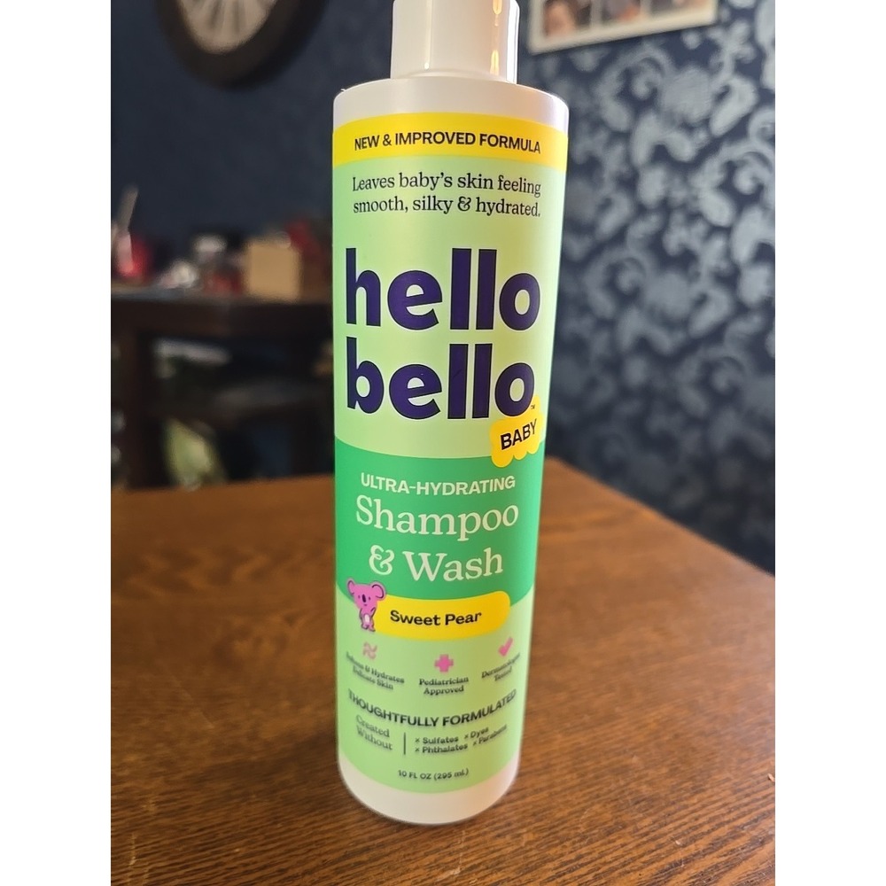 Hello Bello Baby Shampoo &‎ Body Wash Sweet Pear 10oz  New